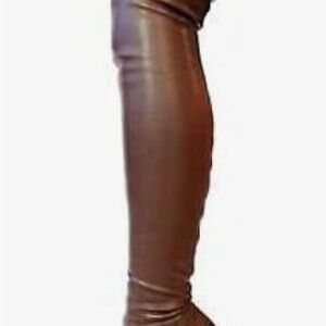 Brown Over-the-Knee Women's Boots